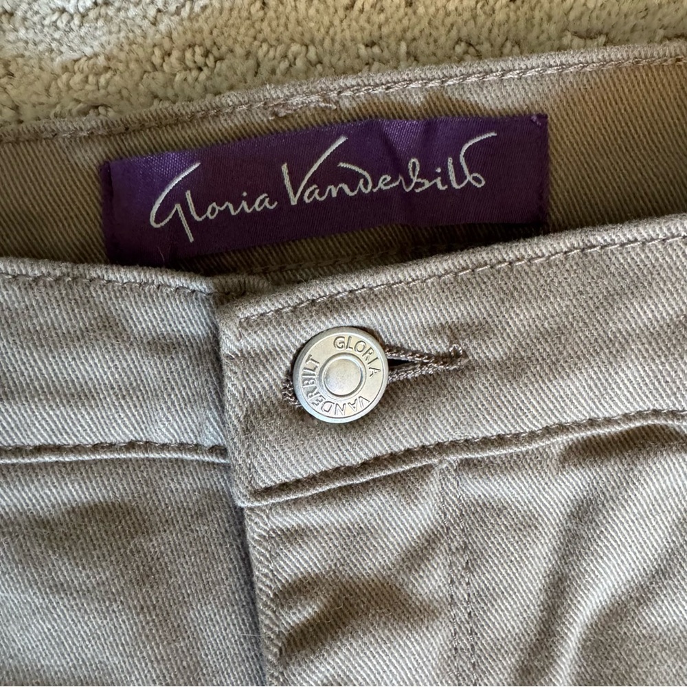 Gloria Vanderbilt Beige Trousers - Picture 2 of 10